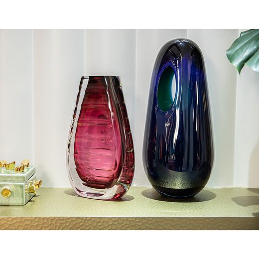 Kurzes Whiskyglas aus Klarglas, Ø 8,5 x 8 cm | Sansibar