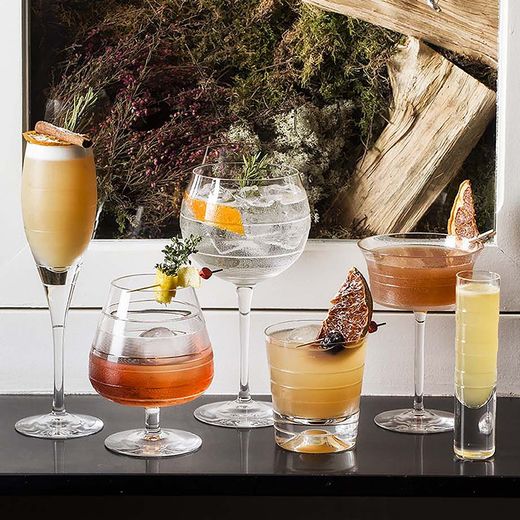 Kurzes Whiskyglas aus Klarglas, Ø 8,5 x 8 cm | Sansibar