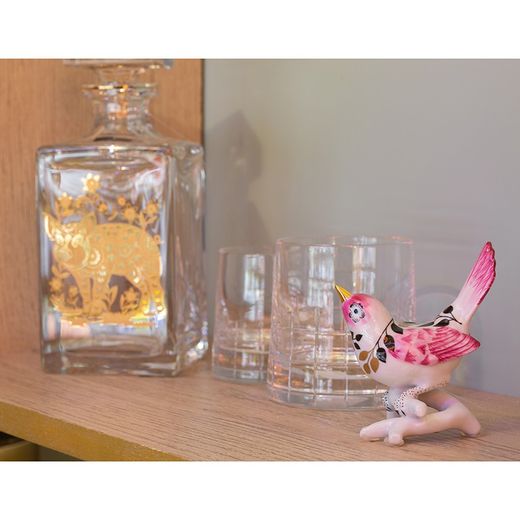 Kurzes Whiskyglas aus Klarglas, Ø 8,5 x 8 cm | Sansibar