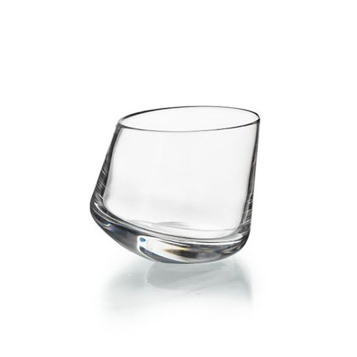 Kurzes Whiskyglas aus Klarglas, Ø 8,5 x 8 cm | Sansibar