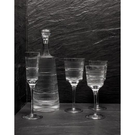 Kurzes Whiskyglas aus Klarglas, Ø 8,5 x 8 cm | Sansibar