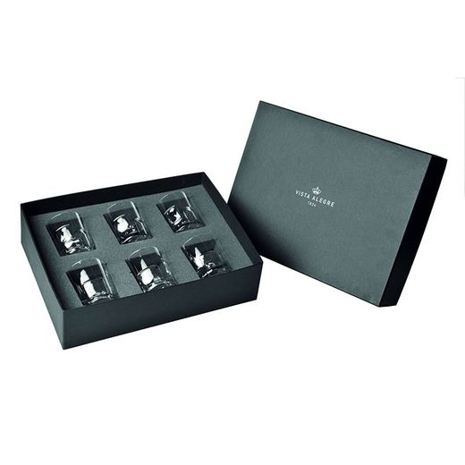 Kurzes Whiskyglas aus Klarglas, Ø 8,5 x 8 cm | Sansibar