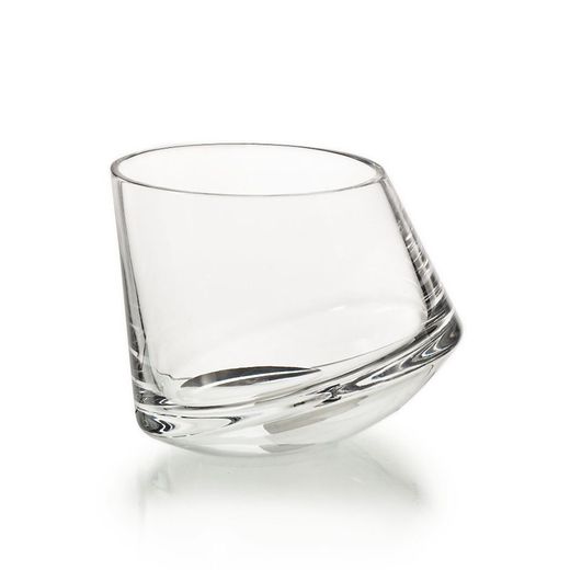 Kurzes Whiskyglas aus Klarglas, Ø 8,5 x 8 cm | Sansibar