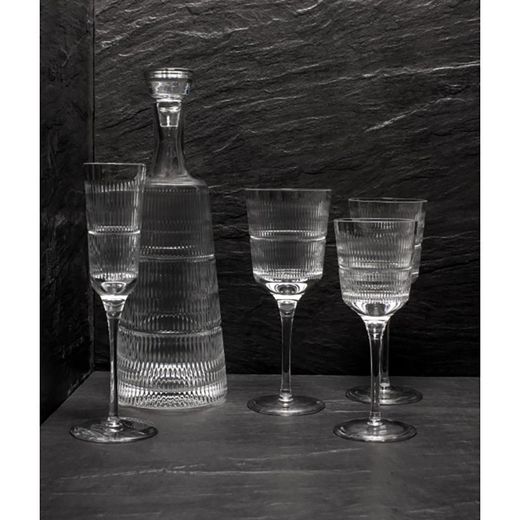 Kurzes Whiskyglas aus Klarglas, Ø 8,5 x 8 cm | Sansibar