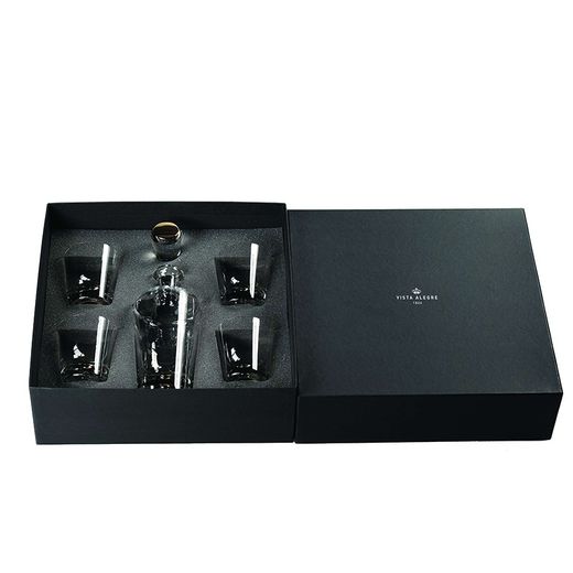 Kurzes Whiskyglas aus Klarglas, Ø 8,5 x 8 cm | Sansibar