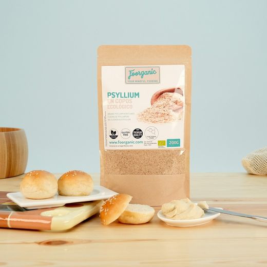 Flocons de psyllium Eco, 200 gr