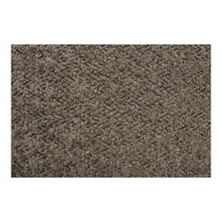 Brown Boucle fabric storage pouf, 45 x 45 x 36 cm | Medas