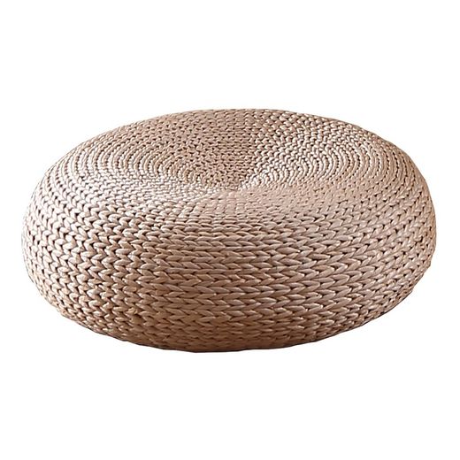 Pufa z naturalnego rattanu, Ø 50 x 20 cm | Taman