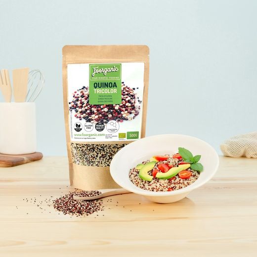 Tricolor Quinoa ECO, 500 gr