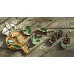 Πράσινο πήλινο rabanera, 16 x 6,5 x 2,8 cm | Φύλλα του χωραφιού