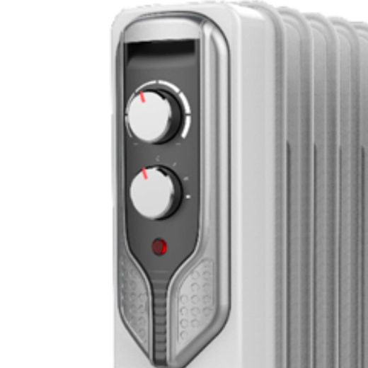 Electric Radiator Oil Comfort 7 Elements 1500 W με Θερμοστάτη και Τροχούς 33x24x55 cm
