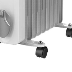 Electric Radiator Oil Comfort 7 Elements 1500 W με Θερμοστάτη και Τροχούς 33x24x55 cm