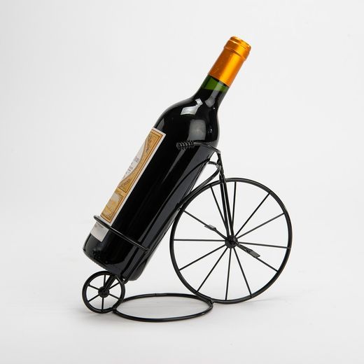 RECONDITIONNÉ TYPE A -Casier à bouteilles en métal, 26x11x20 cm