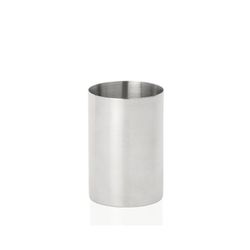RICONDIZIONATO TIPO A - Portaspazzolino in acciaio inossidabile, Ø7x10 cm