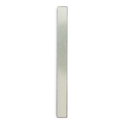 Aurea 200M zilveren methacrylaat zelfklevende wandklok, Ø90 / 100 cm