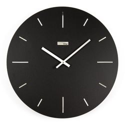 Omnia sort PVC vægur, Ø40 cm