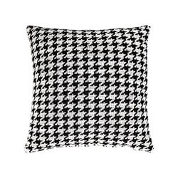 Pack of decorative houndstooth cushions, 2 pieces