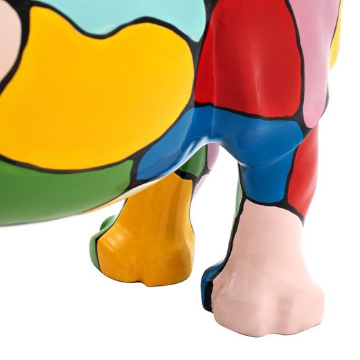 Decorative figure Rhinoceros in Polyresin L