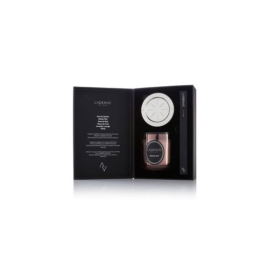 ROSA GOLD ROSE DE NUIT-Vela en Vaso 200 gr, Ø8x9 cm