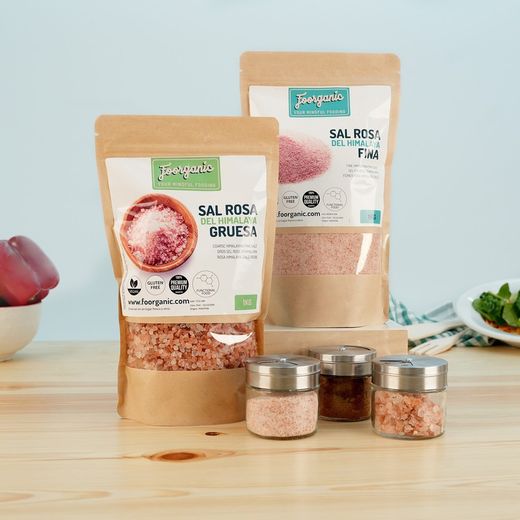 Sel rose fin de l'Himalaya, 1 kg