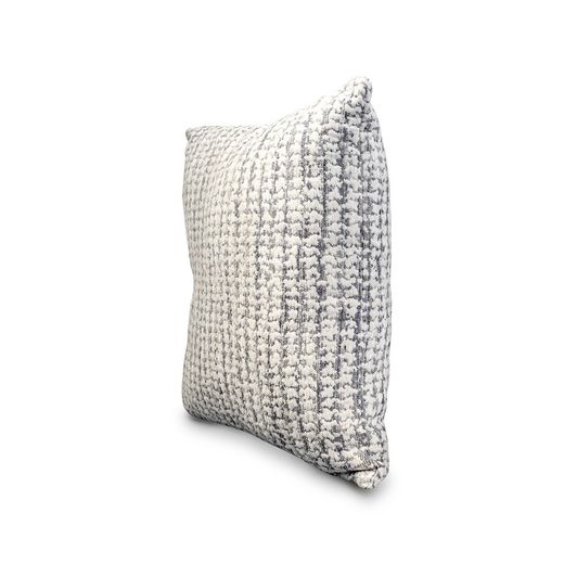 Funda de cojín con estampado azul claro/crudo, 45 x 45 cm | Salzburgo