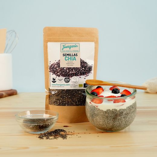 Semi di Chia nera ECO, 250 gr