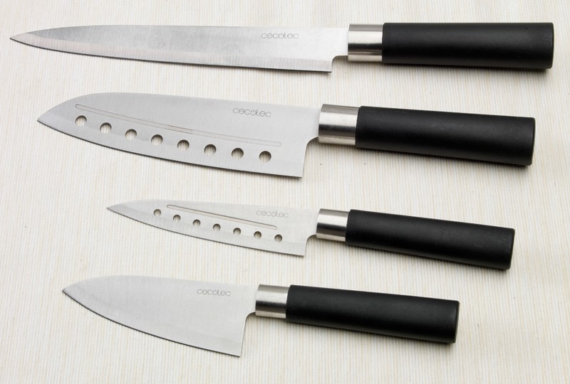 Zestaw 4 no y Santoku Cecotec Qechic