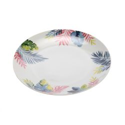 Set of 6 dessert plates, 20.19x20.19x2 cm