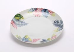 Set of 6 dessert plates, 20.19x20.19x2 cm