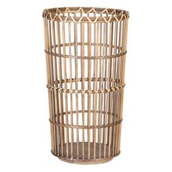 Set of 2 Natural Bamboo Baskets, Ø42x69cm