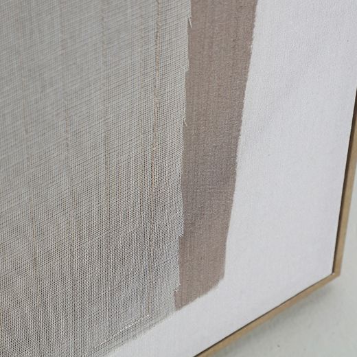 Set de 2 cuadros de lienzo en marrón, 90 x 4 x 120 cm | Auritz