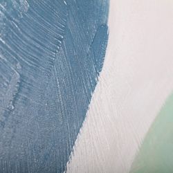 Set med 2 flerfärgade målningar på canvastavlor, 60 x 4 x 80 cm | Gizela