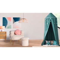 Set med 2 flerfärgade målningar på canvastavlor, 60 x 4 x 80 cm | Gizela