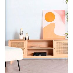 Set of 2 multicolored canvas paintings, 60 x 4 x 80 cm | Jula