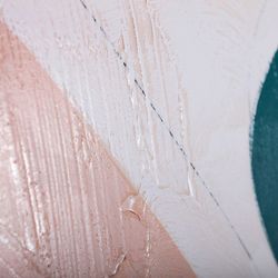 Set of 2 multicolored canvas paintings, 60 x 4 x 80 cm | Jula