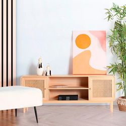 Set of 2 multicolored canvas paintings, 60 x 4 x 80 cm | Jula