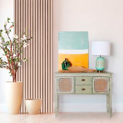 Σετ 2 πολύχρωμοι πίνακες σε καμβά, 60 x 4 x 80 cm | Λούντκα