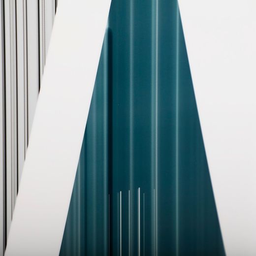 Set med 2 flerfärgade träramar, 80 x 5 x 80 cm | Melka