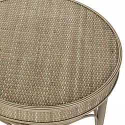 Set of 2 Rattan Side Tables, Ø61.5x52cm