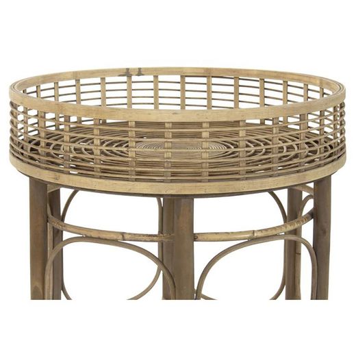 Sæt med 2 rattan sideborde, Ø61x64 49cm
