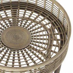 Sæt med 2 rattan sideborde, Ø61x64 49cm