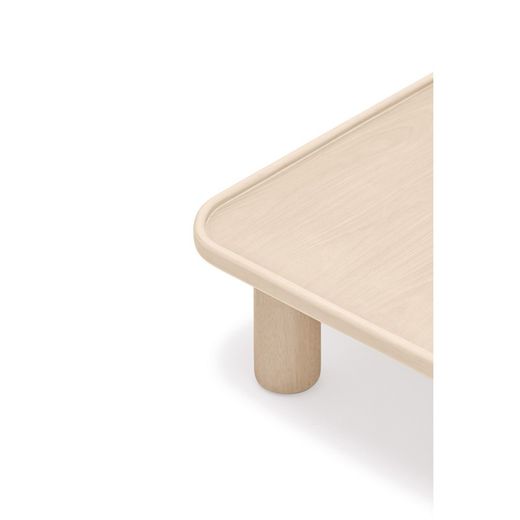 2er-Set Satztische aus Holz in hellem Naturton, 80 x 50 x 30 cm | Nest