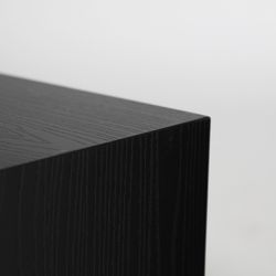 Set di 2 basi in abete nero, 30 x 30 x 40 cm | Amilly