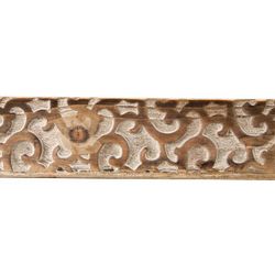 Set of 3 wooden trays, 45.5x31x6 cm