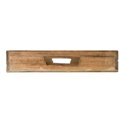Set of 3 wooden trays, 45.5x31x6 cm