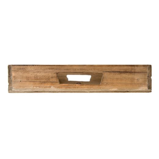 Set of 3 wooden trays, 45.5x31x6 cm