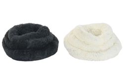 Set de 3 camas para mascotas de pelo en blanco o gris | Pets