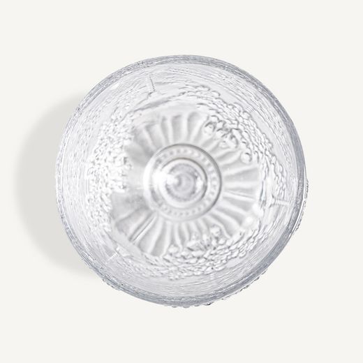 Set van 3 transparante kristallen glazen, Ø 8 x 17 cm | Galilea