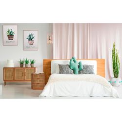 Set med 3 mångfärgade målningar på canvas, 60 x 3 x 80 cm | A