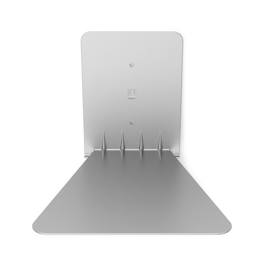 Set of 3 shelves L made of steel in silver, 18 x 17 x 14 cm | Conceal